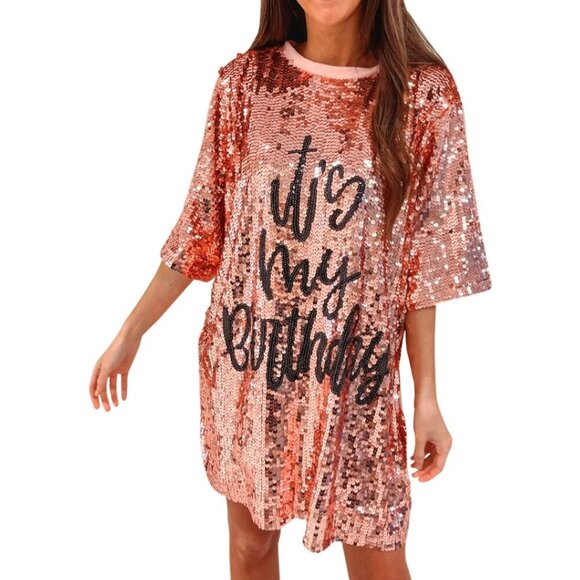 *NEW* Birthday Sequin Dress - Picture 2 of 12